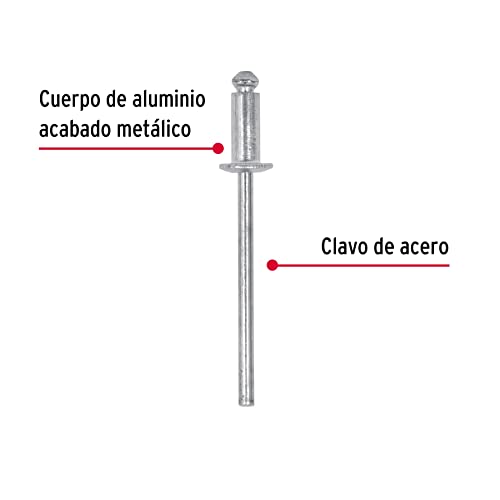 Bifurcated Rivets, 3.2x8.00mm, Bag 50 Pcs
