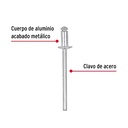 Bifurcated Rivets, 3.2x6.4mm, Bag 50 Pcs