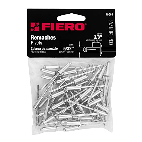 Bifurcated Rivets, 4x13.4mm, Bag 50 Pcs