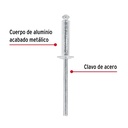 Bifurcated Rivets, 4x16.50mm, Bag 50 Pcs