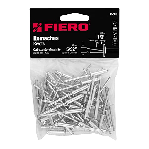 Bifurcated Rivets, 4x16.50mm, Bag 50 Pcs