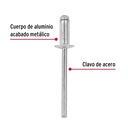 Bifurcated Rivets, 4x10.20mm, Bag 50 Pcs