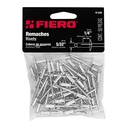 Bifurcated Rivets, 4x10.20mm, Bag 50 Pcs