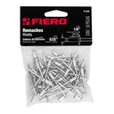 Bifurcated Rivets, 4x10mm, Bag 50 Pcs