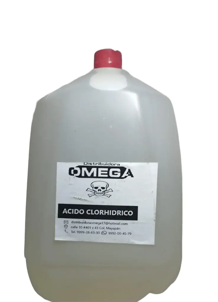 ACIDO CLORHIDRICO 1 GALON OMEGA