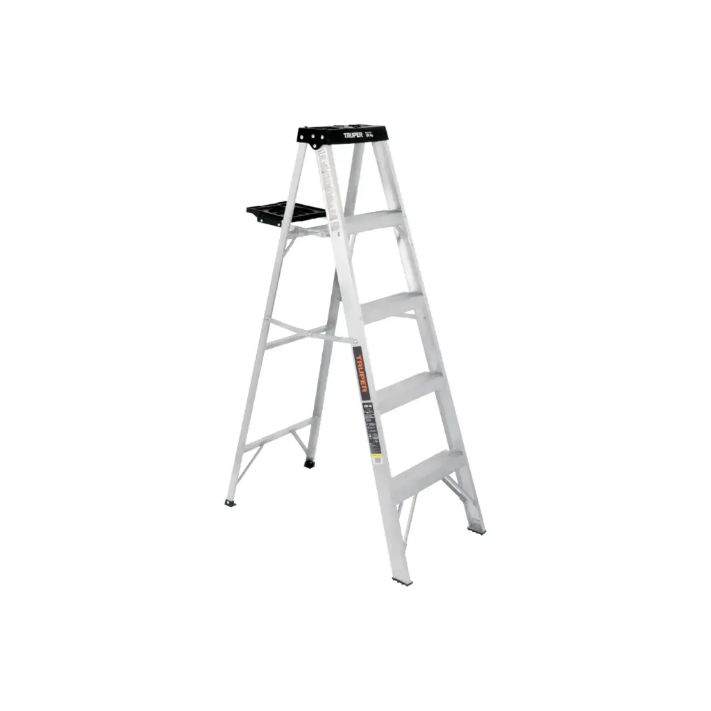 ESCALERA 4 TIJ BASE/CHAR PLAST TP III TRUPER 16742 EST-34