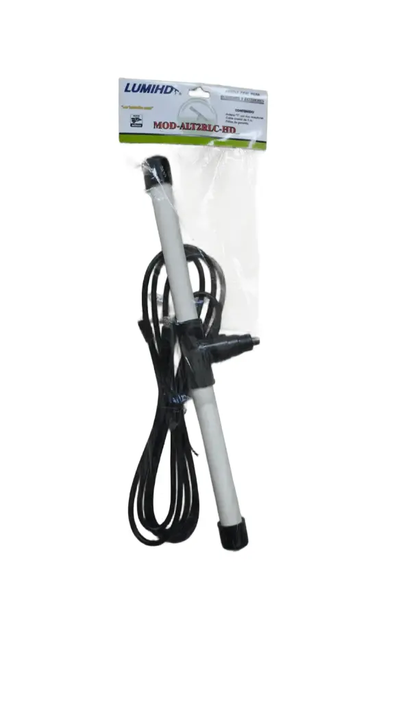 ANTENA AEREA PVC 40CM 5M COAXIAL
