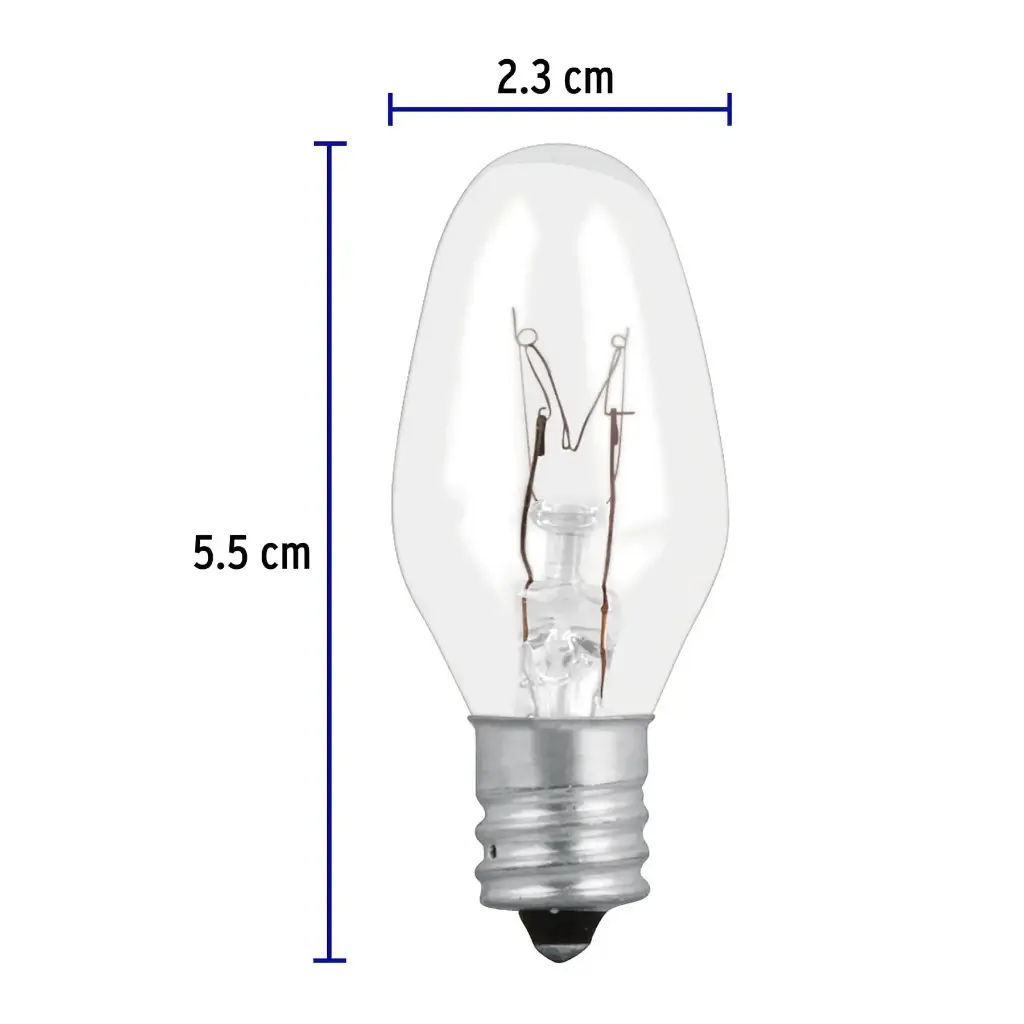 FOCO MINI 7.5 W INCAN C/50 VOLTECK 46823
