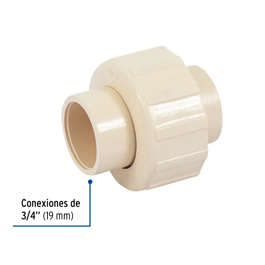 CPVC TUERCA UNION 3/4 FOSET 45056