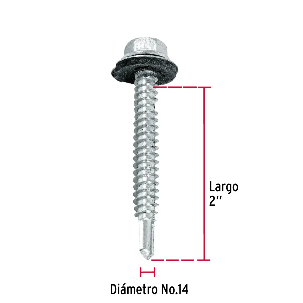 PIJA BROCA 1/4 X 2 ROND FIERO PIBR-2R 44409