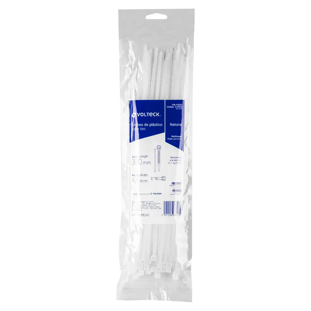 CINCHO 300 X 4.5 NATURAL VOLTECK 44308 CIN-5030