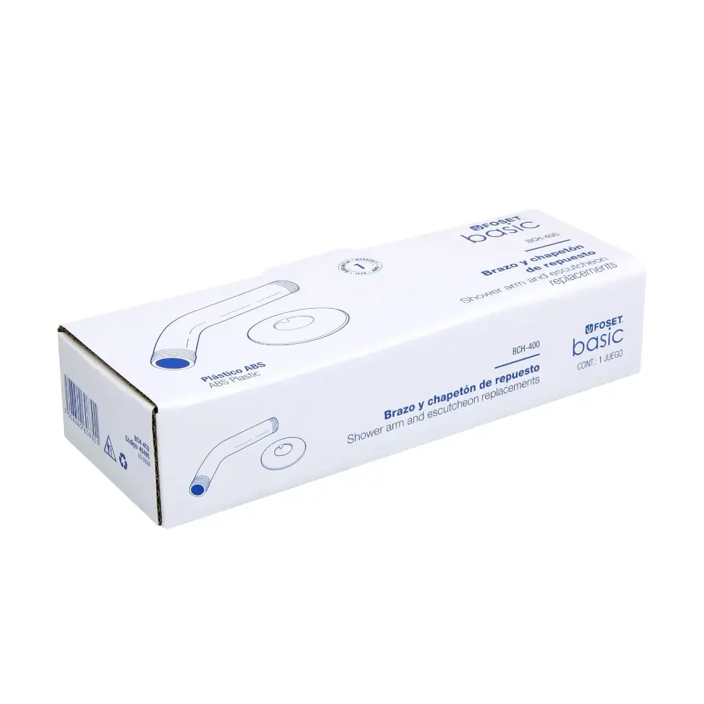 BRAZO REGADERA ABS FOSET 49495