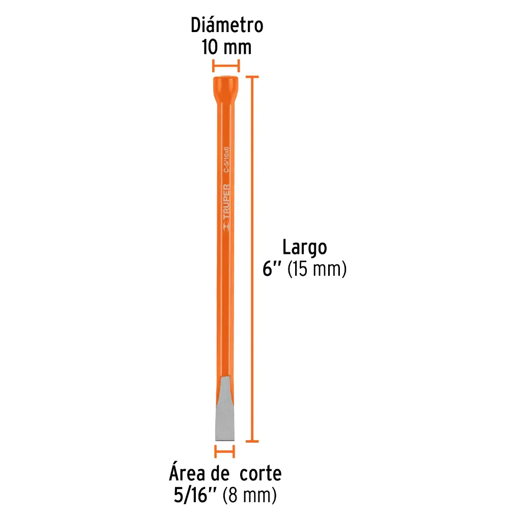 CINCEL 5/16 X 6 C-5/16X6 12103