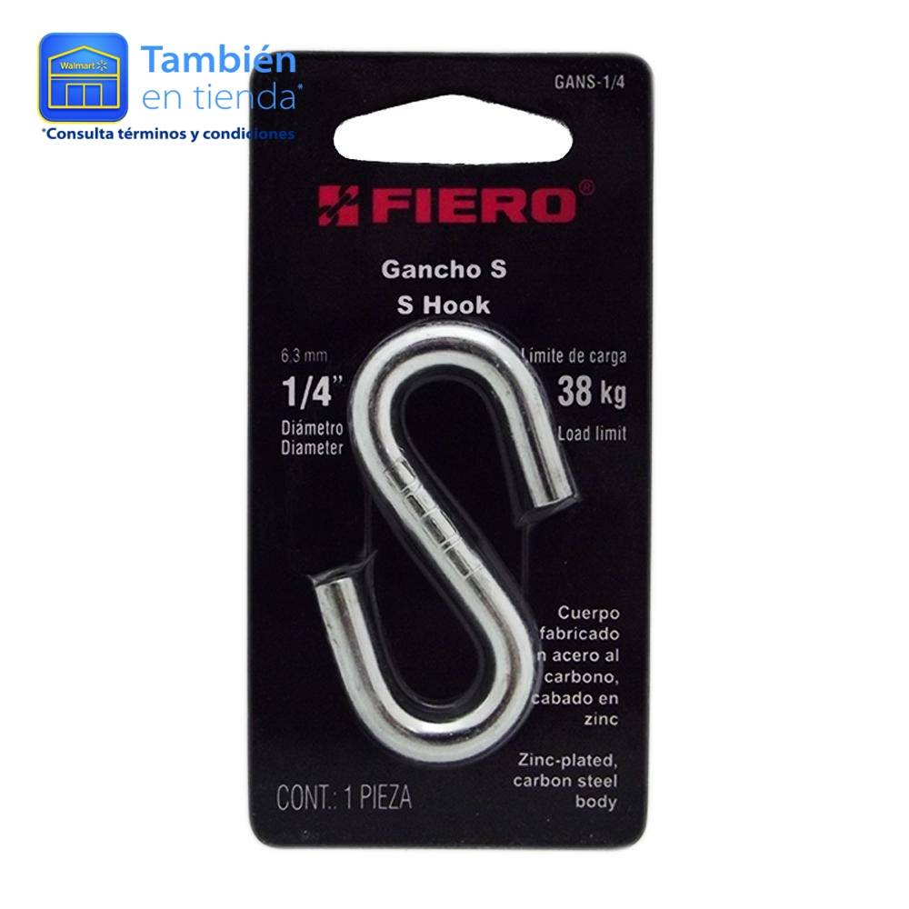 GANCHO S 1/4 ACERO PARA CABLE FIERO 44092 