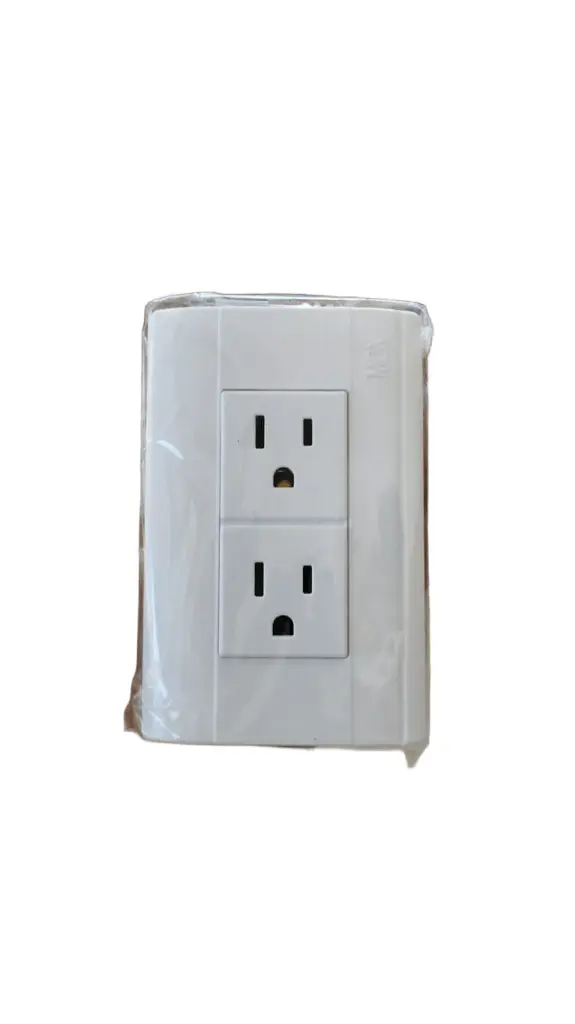 CONTACTO DUPLEX ECO BLANCO