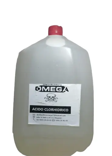 ACIDO CLORHIDRICO 1 GALON OMEGA