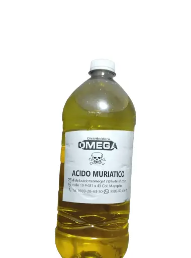 ACIDO MURIATICO OMEGA 1 LITRO