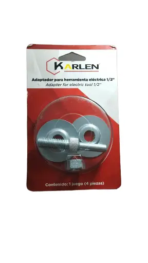 ADAPTADOR DISCOS TALADRO 1/2 KARLEN