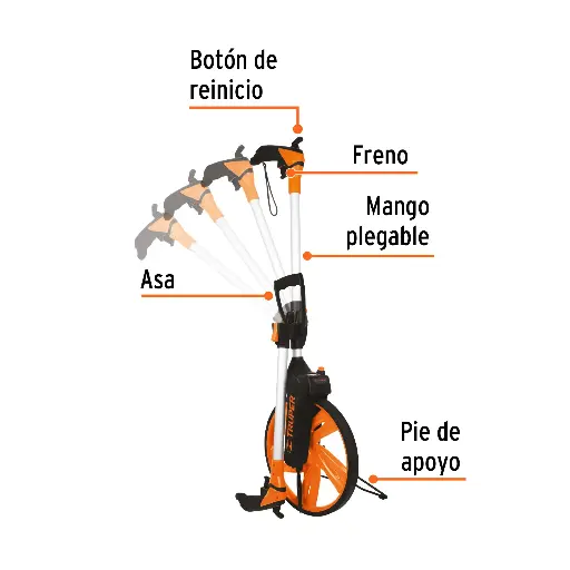 ODOMETRO CON FRENO TRUPER 12 DIAMETRO 15831