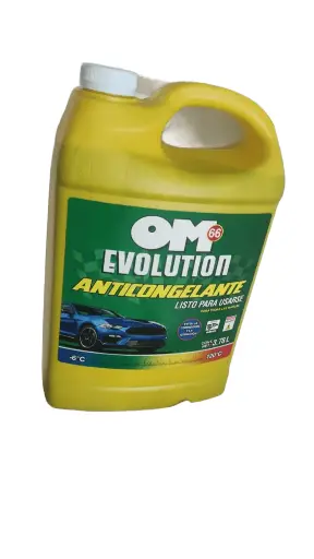 ANTICONGELANTE AMARILLO LISTO PARA USARSE OM66 3.7L