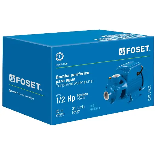 BOMBA PERIFERICA 1/2HP FOSET 49877 