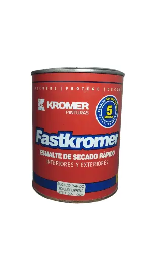 ESMALTE 1L CHOCOLATE EXPRESSO SECADO RAPIDO FASTKROMER