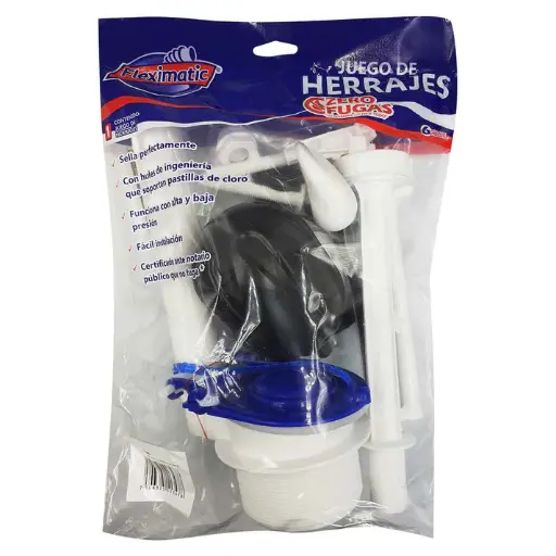 HERRAJE WC 3P FLEXIMATIC 2706