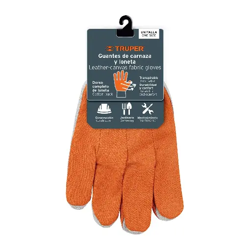 GUANTES TELA Y CARNAZA TRUPER 14244 GU-PAY