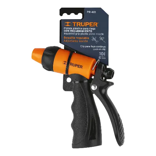 PISTOLA RIEGO PLASTICA RECUB TRUPER 18480 PR-401