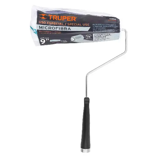 RODILLO MICROFIBRA 9X3/8 TRUPER 13894 ROPI-910M