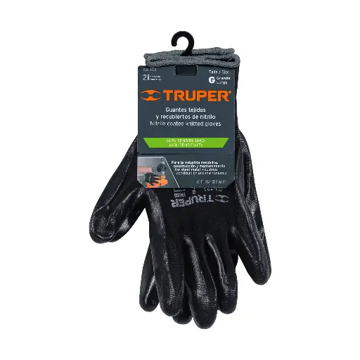 GUANTES NITRILO GDE TRUPER 13295 GU-123
