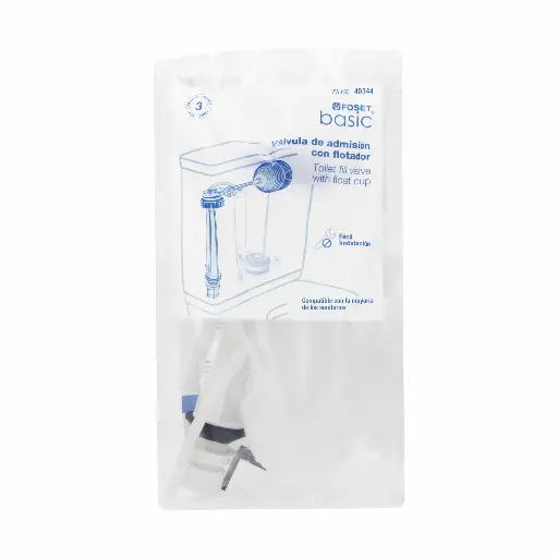 VALVULA LLENADO WC FLOTADOR FOSET 49344 VW-005
