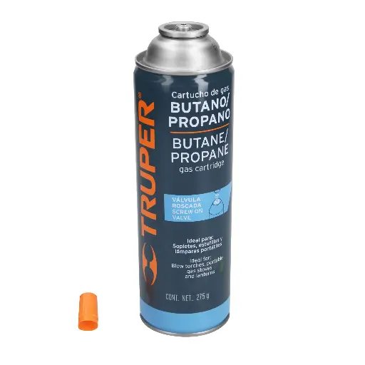 GAS BUTANO 450ML ROSCA TRUPER 11915 GAS-275