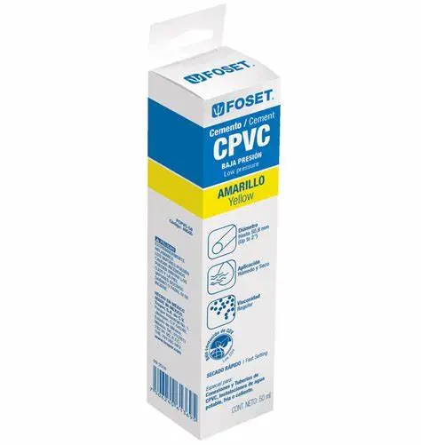 PEGAMENTO CPVC TUBO 50G FOSET 49565