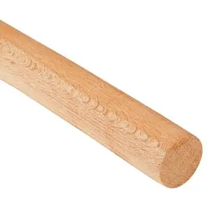 PALO PARA CORTINERO DE MADERA 22 mm 2.50 M largo